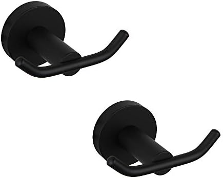 Double Pack Black Robe Hook