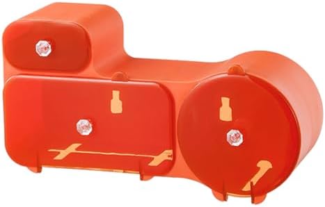 Restokki Wall-Mounted Dual-Port Tissue Holder Durable Aesthetic
