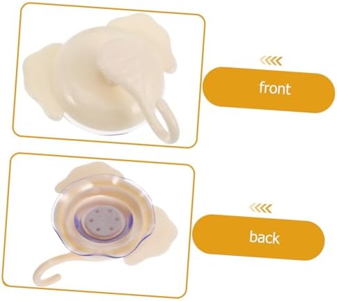 4pc Elephant Suction Cup Hooks
