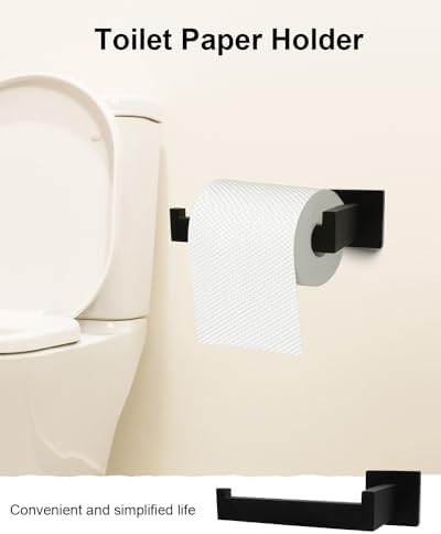 Complete set of bathroom hardware for a fresh look