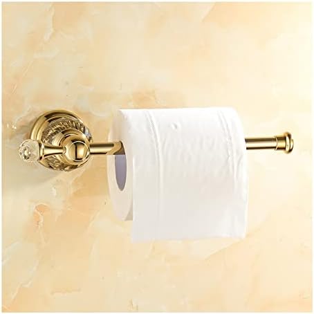 Gold Polished Toilet Paper Holder