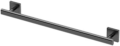 Gatco 4051MX Elevate Bathroom Towel Bar 18-inch Matte Black