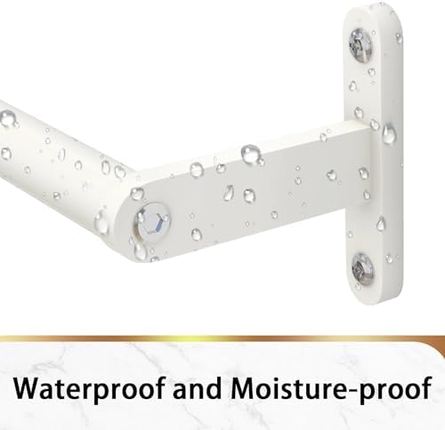 30-Inch Stainless Steel Towel Bar with 3-Inch Wall Spacing
