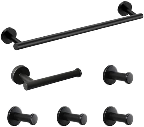 Vanloory 6-Piece Towel Bar Set for Bathroom