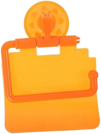 Gadpiparty Suction Cup Toilet Paper Holder Modern Stylish and Space-Saving