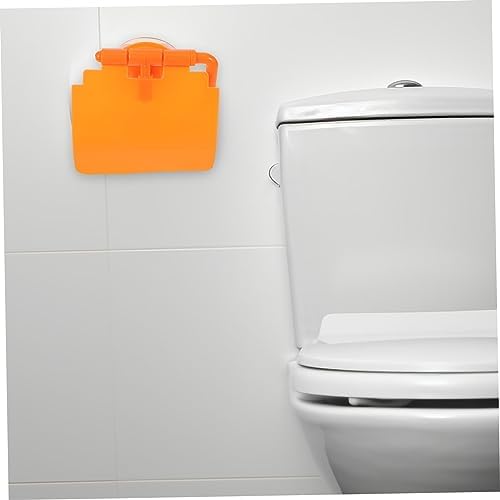 Suction-Cup Toilet Paper Holder - Space-Saving Design