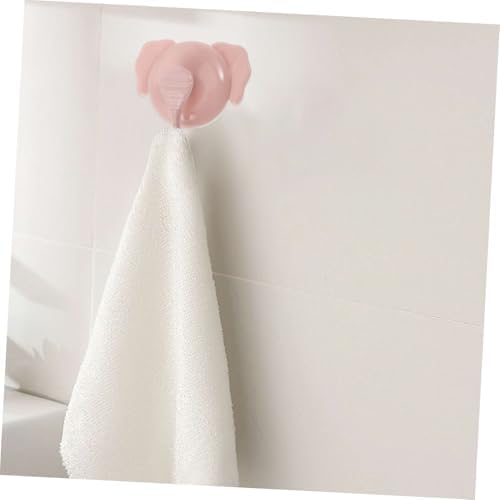 4pc Elephant Suction Cup Hooks