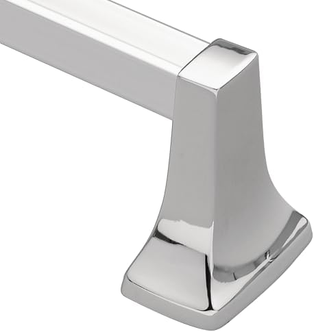 Moen 2218 18-Inch Chrome Towel Bar Modern Durable