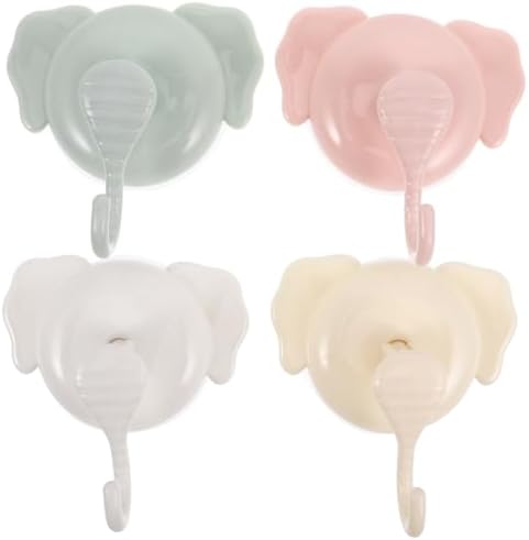 Elephant Suction Cup 4Pcs poses