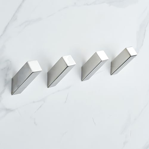 YJ YANJUN Chrome Polished Chrome Towel Hook Bath Set 4 Piece