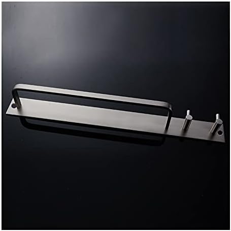 Stylish Black Aluminum Towel Bar