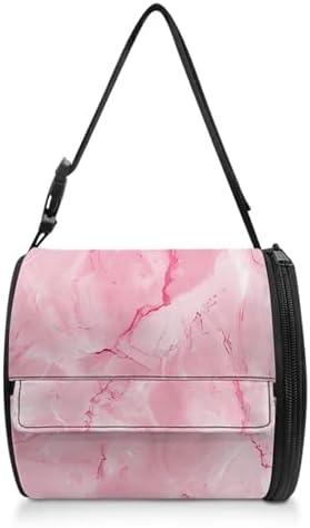 YUVAMAGIMOPink Marble Print Paper Towel Storage Bag