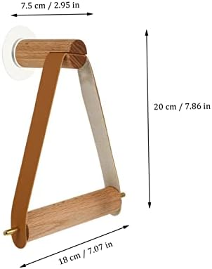 Wall-Mounted Toilet Paper Holder Space-Saving Design Bathroom Essential