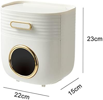 YOPOIY Smart Toilet Paper Dispenser with Storage for Home Use