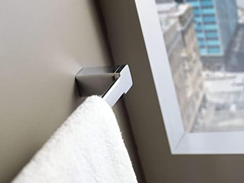 Durable Durable 90-Degree Towel Bar Set with Chrome Finish
