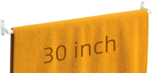 30-Inch Stainless Steel Towel Bar with 3-Inch Wall Spacing