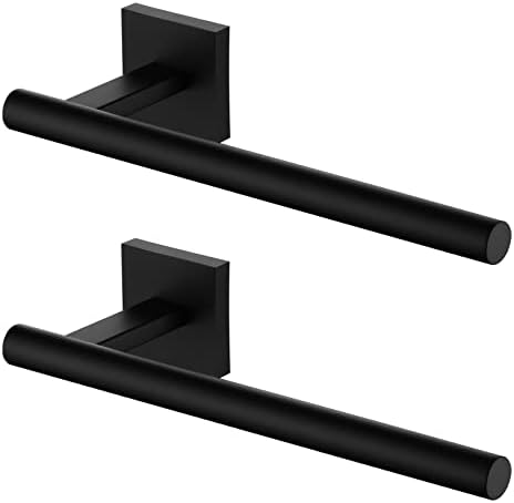 KOKOSIRI Towel Bar Stainless Steel Bathroom Hardware 2 Pack
