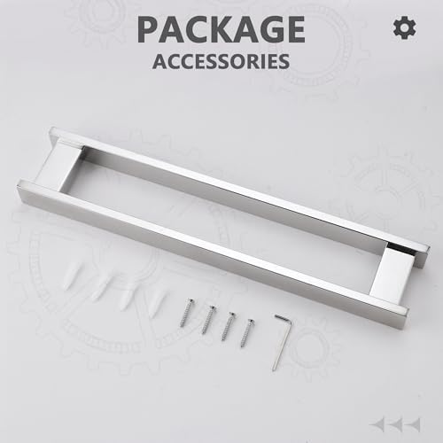 Stylish 12-Inch Bath Towel Bar