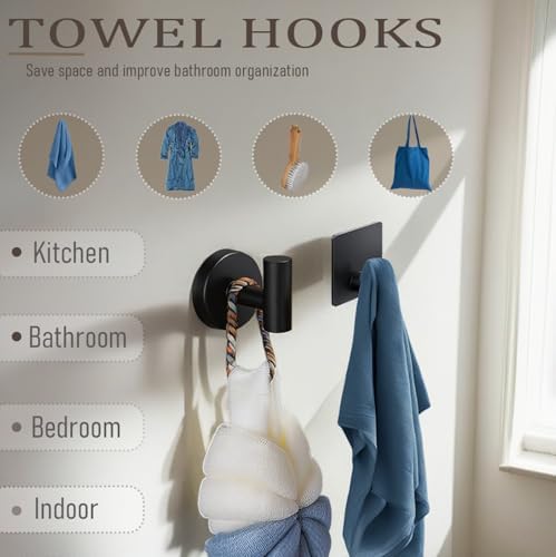 Matte Black Bathroom Accessory Set NO324