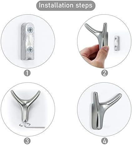 Brosay Cow Head Towel Hooks Heavy Duty