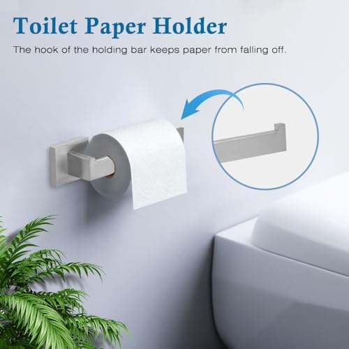 Sturdy and Stylish 4-Piece Bath Towel Holder Set
