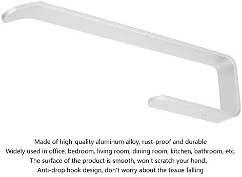 Versatile Aluminum Holder Wall-Mounted Design Space-Saving Organizer