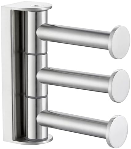 Sturdy Towel Robe Hook for Bathroom Compact Design