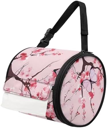 Peach Blossom Camping Toilet Paper Holder