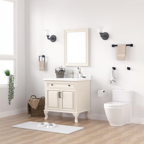 5-Piece Black Bath Set