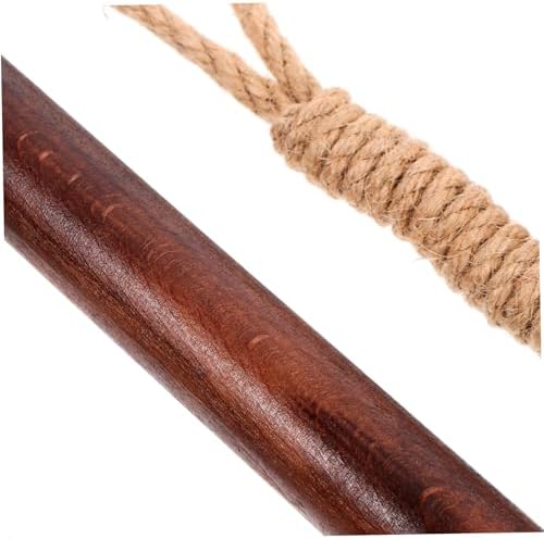 Space-Saving Rope Wooden Toilet Paper Holder