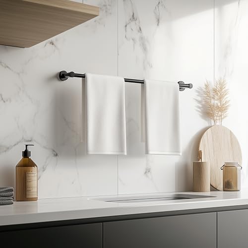 SEIDO Matte Black 24 Towel Bar