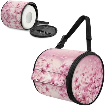 Cherry Blossom Toilet Paper Hanger Organizer