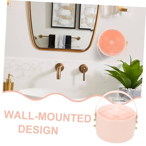 Space-Saving Wall-Mounted Facial Towel Organizer Modern Design for Small Bathrooms