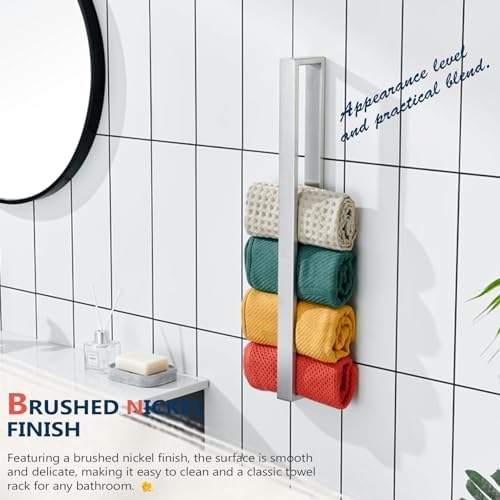 Rust-Proof Towel Bar Modern Design Easy to Install