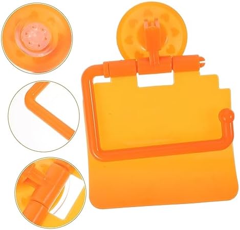 DOITOOL Gold Toilet Paper Holder - Suction Cup Towel Holder for Bathrooms
