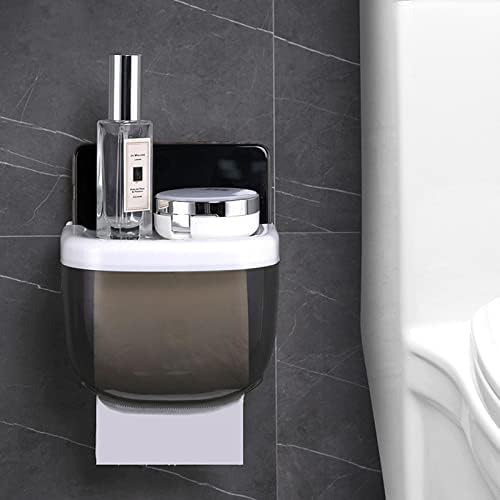 Suction Waterproof Toilet Roll Holder for Phone Tissue