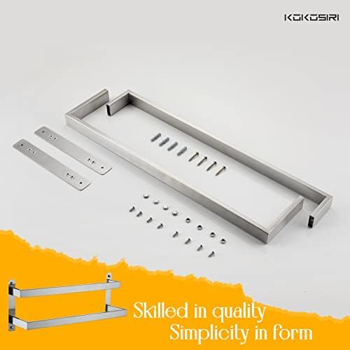 Sturdy Towel Bar for BathroomDIY Storage