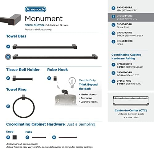 Amerock Oil Rubbed Bronze Towel Bar