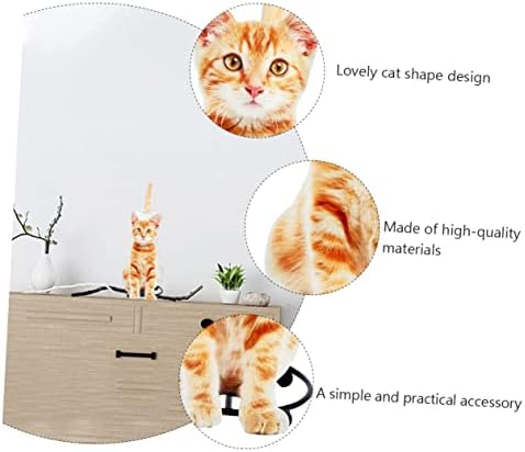 Cat-Shape Iron Toilet Paper Holder