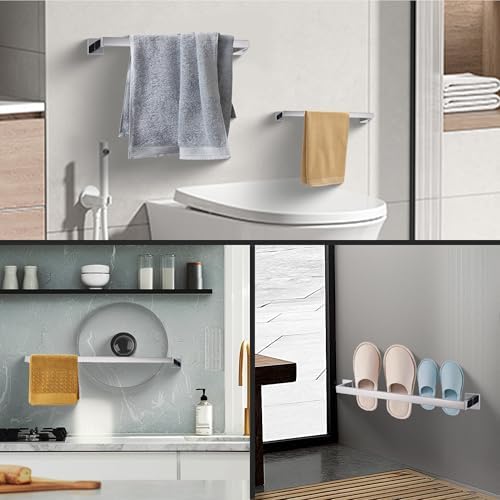 Sturdy Stainless Steel Towel Bar for Bathroom 24-Inch