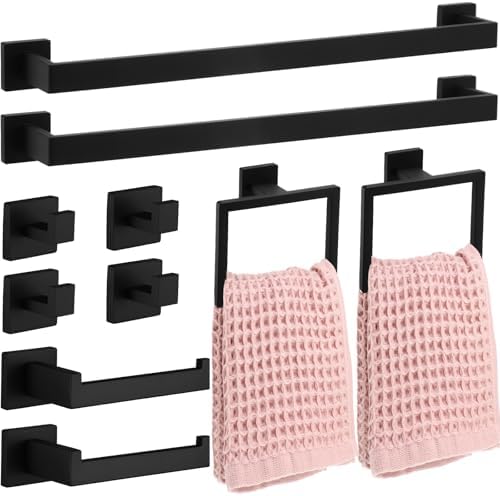 Gisafai 10-Piece Bathroom Hardware Accessories Set