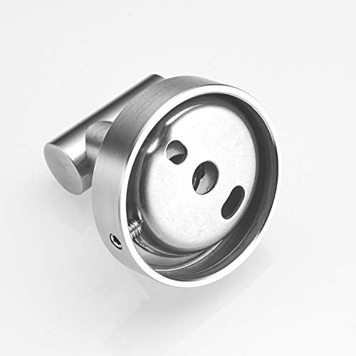 POKIM 2 Pack Nickel Towel Hook Set