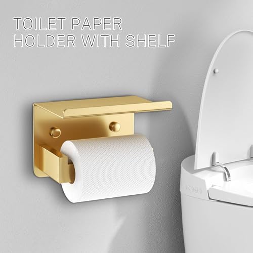 Bathroom Towel Bar Set Updated Look Gold-Tonish Finish