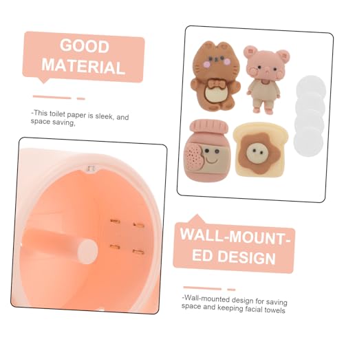 Space-Saving Wall-Mounted Facial Towel Organizer Modern Design for Small Bathrooms