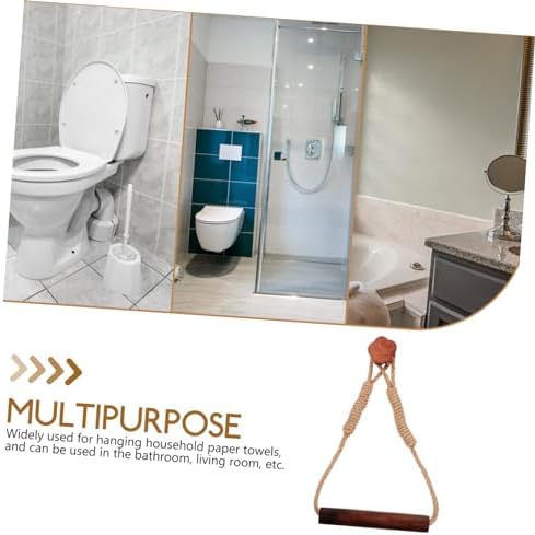 GRIRIW Elegant Rustic Wall-Mounted Toilet Paper Holder
