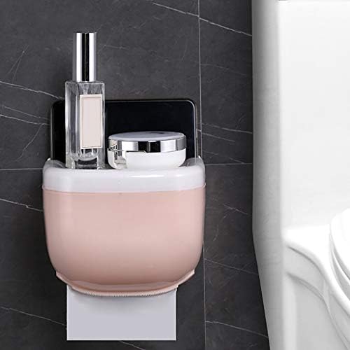 SYQOIU Pink Toilet Paper Holder