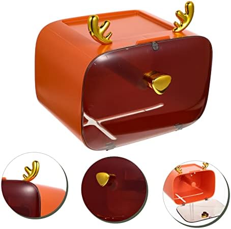KONTONTY Cartoon Antler Wall-Mounted Tissue Holder