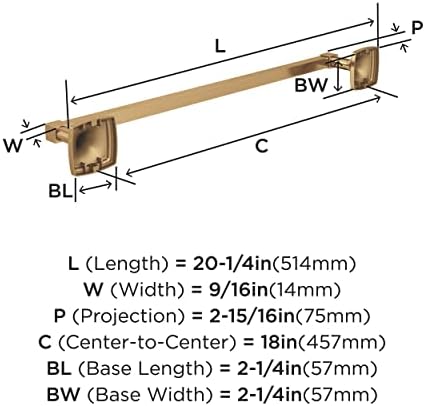 Champagne Bronze Towel Bar Review