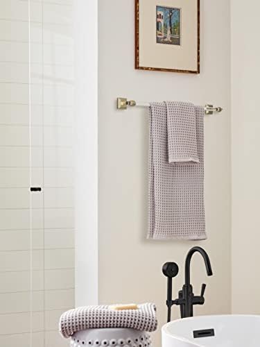 Amerock BH36064CBBZ Glacio Towel Bar Luxury Bathroom Hardware