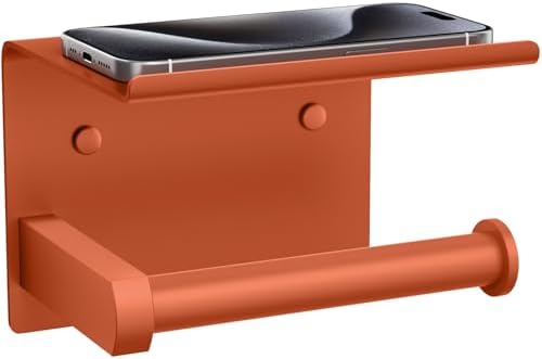 Stainless Steel Toile Paper Holder Modern Design Durable Compact for Home Use